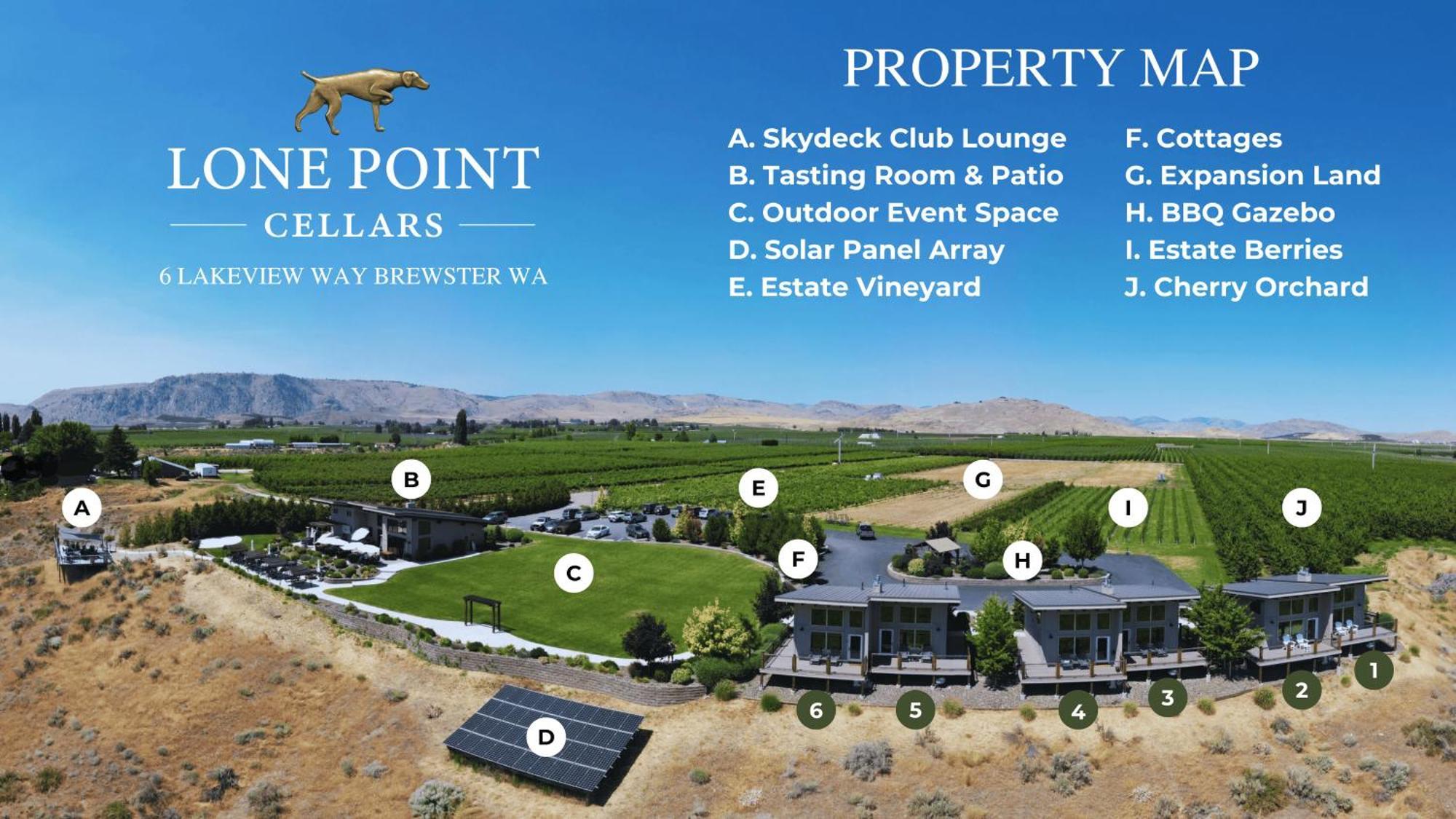 Lone Point Cellars Hotel Brewster Exterior foto